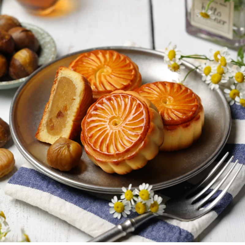Начинка из пасты из красной фасоли со вкусом каштана